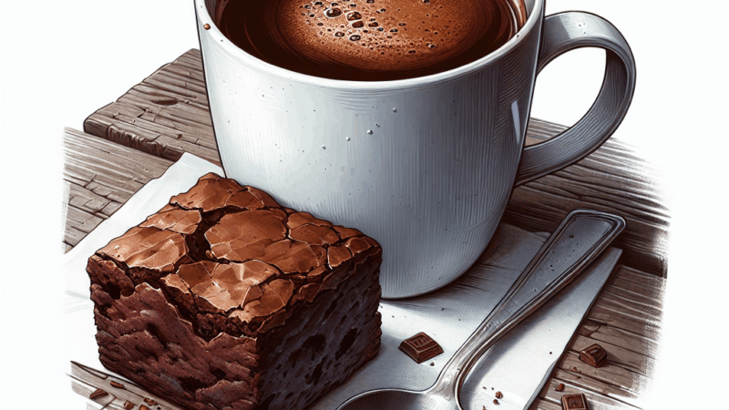 Przepis na brownie z mikrofali – deser w kilka minut