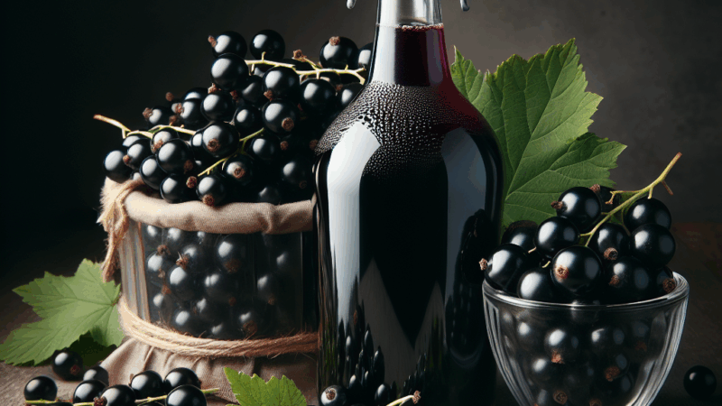 Wino porzeczkowe – przepis na owocowy trunek w domu