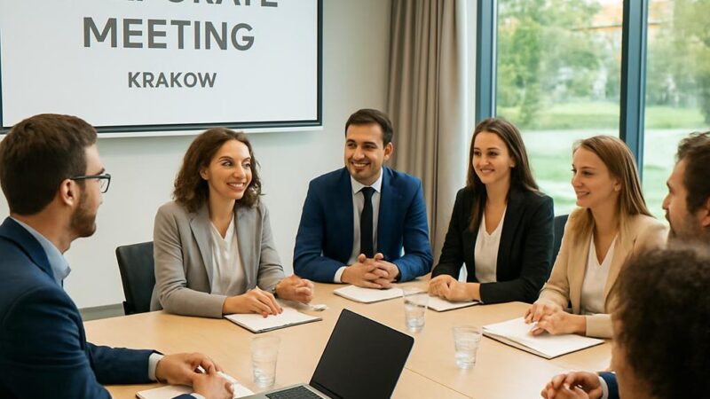 Gdzie zorganizować spotkanie firmowe pod Krakowem, by zaangażować uczestników bez przekraczania budżetu?
